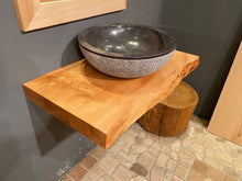 Carica l'immagine nel visualizzatore di Gallery, mensola per bagno in cedro massello