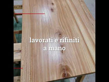 Carica e avvia il video nel visualizzatore di galleria, piani lavabo in legno massello