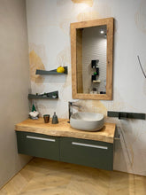 Carica l'immagine nel visualizzatore di Gallery, top e specchio in cedro del libano con cassetti laccati